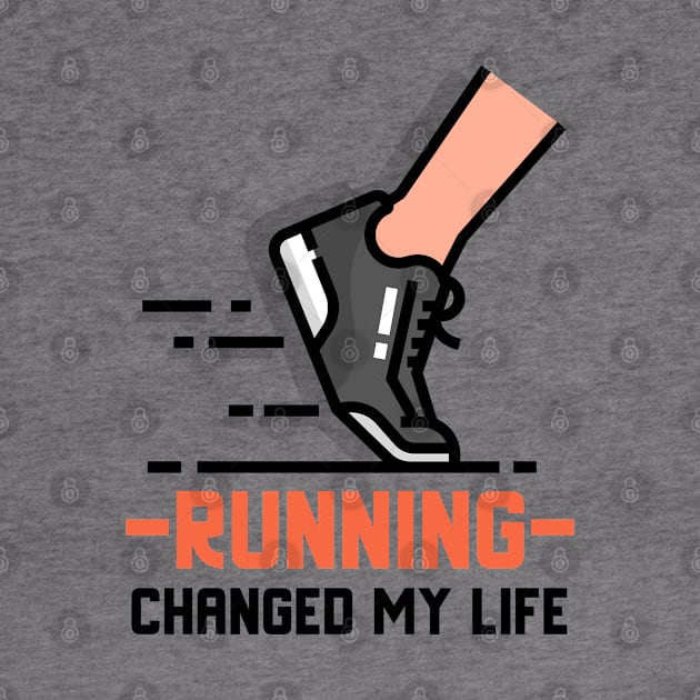 Running Changed My Life by Mads' Store